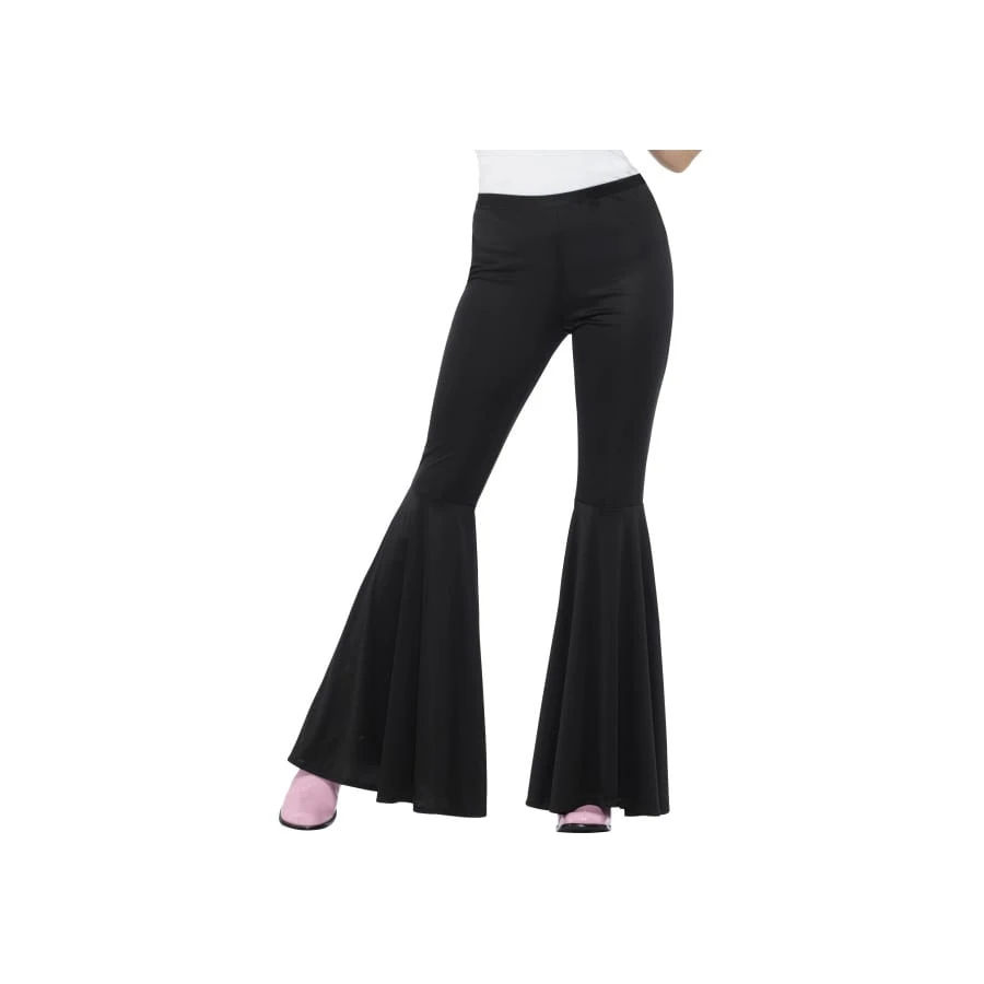 Pantalon Pattes D'eph Noir Pour Femme 3 Pantalon Pattes D'eph Noir Pour Femme