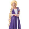 Perruque Avec Très Longue Tresse Blonde, Enfant 2 Perruque Avec Très Longue Tresse Blonde, Enfant -Boutique De Carnaval D'Halloween Perruque avec tres longue tresse blonde enfant