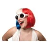 Perruque Bleu Blanc Rouge De Supportrice