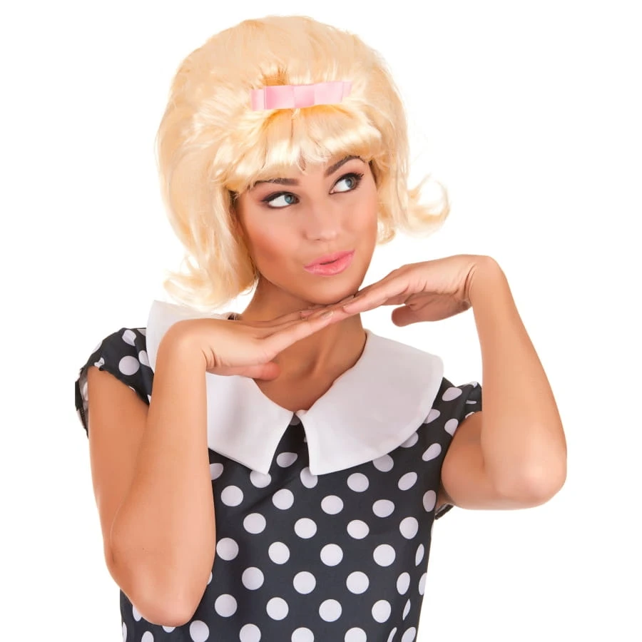 Perruque Blonde De Femme Des Années 50 3 Perruque Blonde De Femme Des Années 50