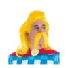 Perruque De Assurancetourix Avec Moustache -Boutique De Carnaval D'Halloween Perruque de assurancetourix avec moustache 1