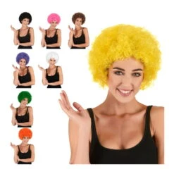Perruque De Clown Afro