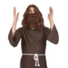 Perruque De Jésus Avec Barbe Chatain
