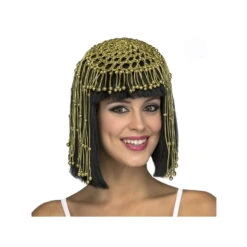 Perruque De Reine Egyptienne Pour Femme