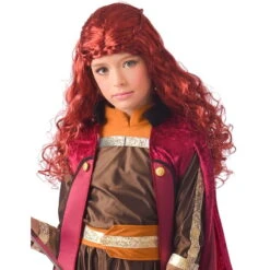 Costume De Sansa Stark Pour Enfant, Game Of Throne -Boutique De Carnaval D'Halloween Perruque de sansa stark pour enfant