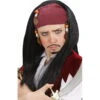 Perruque Enfant Pirate Avec Bandeau 1 Perruque Enfant Pirate Avec Bandeau -Boutique De Carnaval D'Halloween Perruque enfant pirate avec bandeau