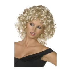 Perruque Femme Sandy Grease -Boutique De Carnaval D'Halloween Perruque femme sandy grease 1023