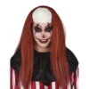 Perruque Longue Avec Crâne Chauve