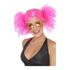 Déguisement Robe Cupcake Turquoise 9 Déguisement Robe Cupcake Turquoise -Boutique De Carnaval D'Halloween Perruque rose femme annees 80