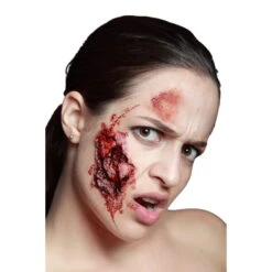 Plaie Béante Et Boursouflée En Latex