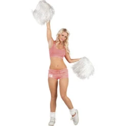 Pompon Coloris Métallique -Boutique De Carnaval D'Halloween Pompon coloris metallique 1 1