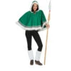 Poncho D'esquimau Pour Femme -Boutique De Carnaval D'Halloween Poncho d esquimau pour femme