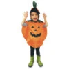 Poncho De Citrouille Avec Chapeau, Pour Enfant -Boutique De Carnaval D'Halloween Poncho de citrouille avec chapeau pour enfant