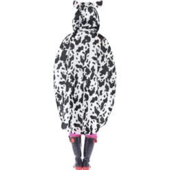 Poncho Vache Imperméable -Boutique De Carnaval D'Halloween Poncho vache impermeable 2