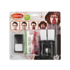 Postiche Fermeture éclair De Visage -Boutique De Carnaval D'Halloween Postiche fermeture eclair de visage 33432