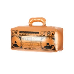 Survêtement Années 80 Grande Taille -Boutique De Carnaval D'Halloween Radio gonflable old school couleur or 1