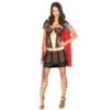 Robe Avec Cape De Gladiatrice