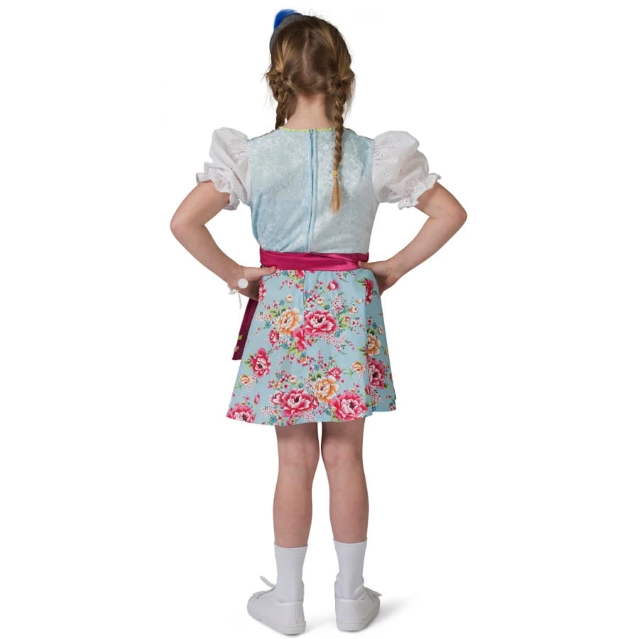 Robe Bavaroise Fleurie Pour Enfant Avec Tablier 5 Robe Bavaroise Fleurie Pour Enfant Avec Tablier – Image 3