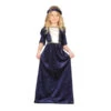 Robe Bleue Médiévale Pour Enfant -Boutique De Carnaval D'Halloween Robe bleue medievale pour enfant