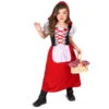 Robe Cape Capuche De Petit Chaperon Rouge Enfant 2 Robe Cape Capuche De Petit Chaperon Rouge Enfant -Boutique De Carnaval D'Halloween Robe cape capuche de petit chaperon rouge enfant
