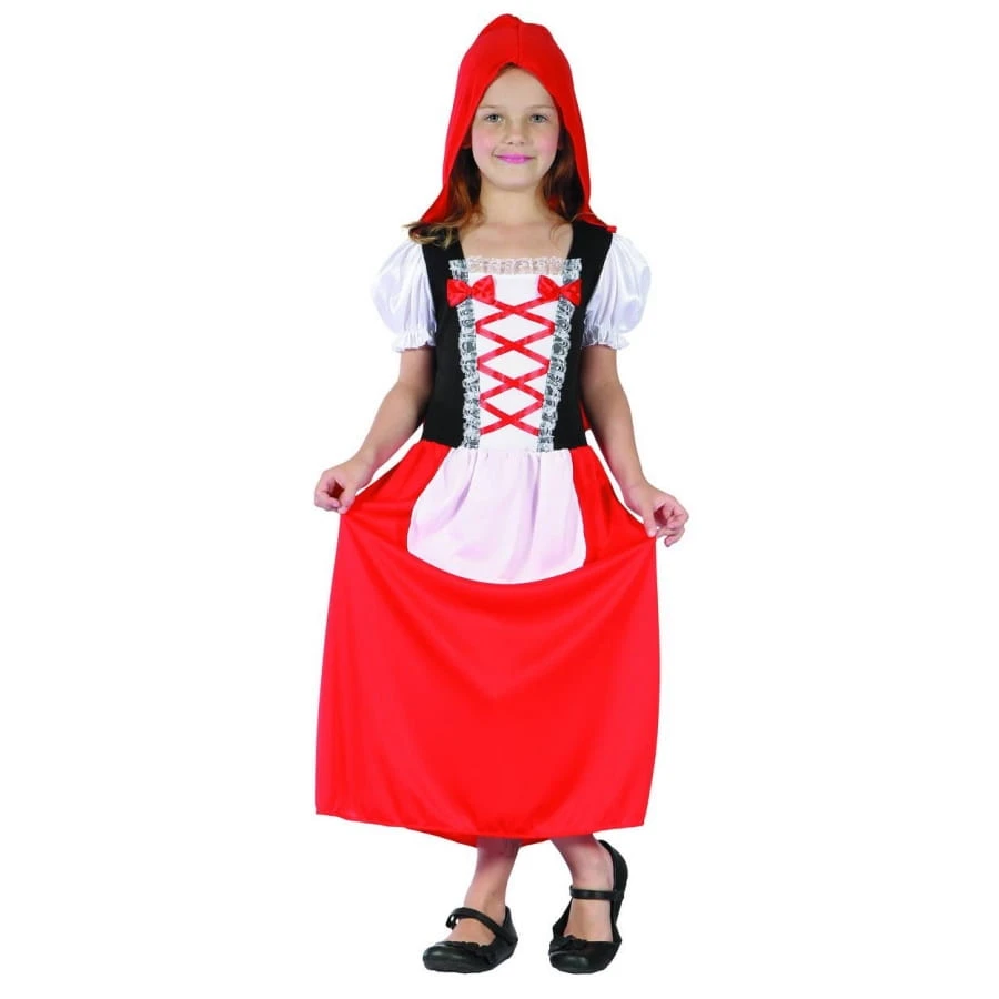 Robe Cape Capuche De Petit Chaperon Rouge Enfant 5 Robe Cape Capuche De Petit Chaperon Rouge Enfant – Image 3