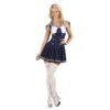 Robe Courte Bleue De Femme Marin