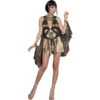 Robe Courte Reine D'Egypte Premium 1 Robe Courte Reine D'Egypte Premium -Boutique De Carnaval D'Halloween Robe courte reine d egypte premium