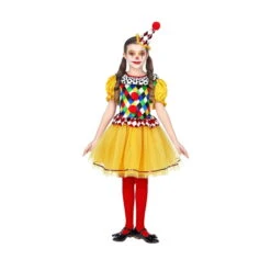 Robe De Clown Pour Enfant, Multicolore