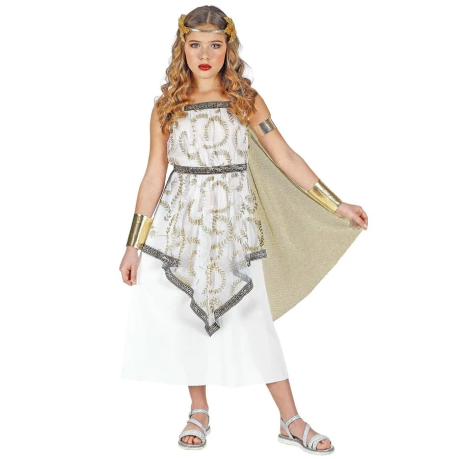 Robe De Déesse Grecque Pour Enfant 3 Robe De Déesse Grecque Pour Enfant