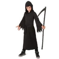 Robe De Faucheur Noir Pour Enfant