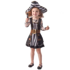 Robe De Fille Pirate Avec Bras Tatoués