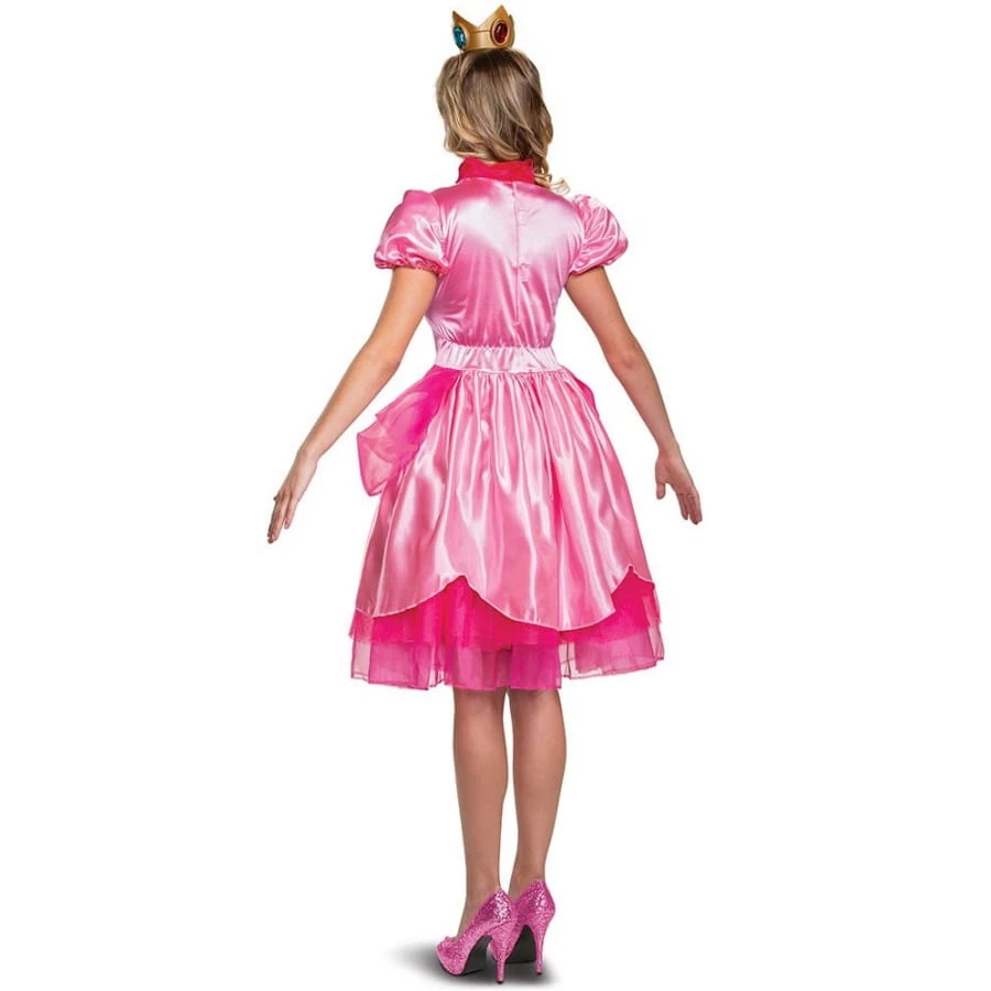Robe De La Princesse Peach Pour Femme, Deluxe 4 Robe De La Princesse Peach Pour Femme, Deluxe – Image 2