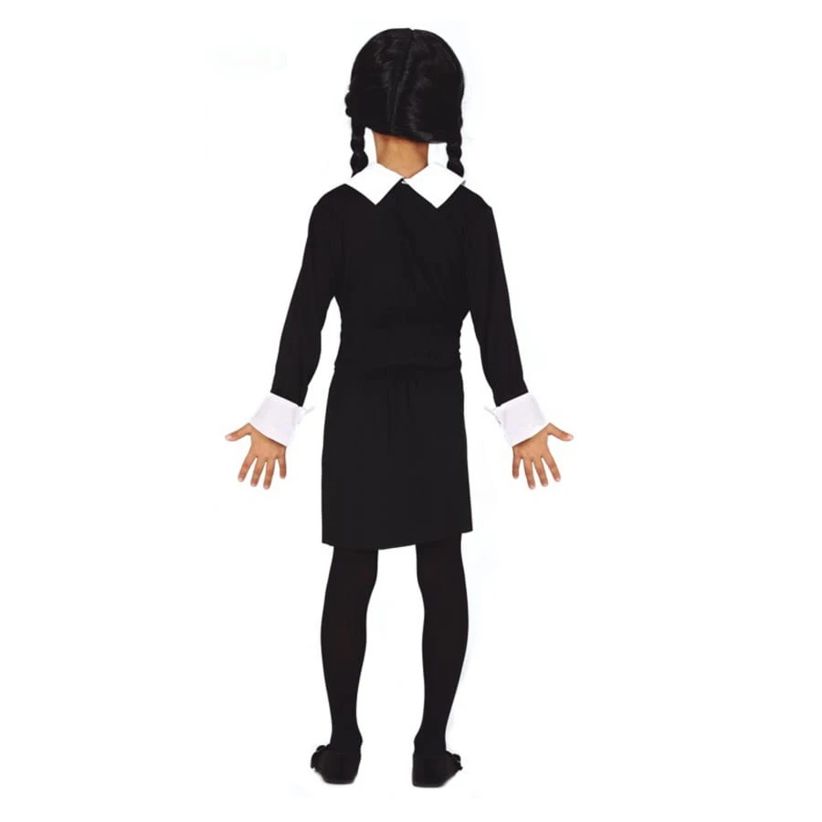 Robe De Mercredi Addams Pour Enfant 4 Robe De Mercredi Addams Pour Enfant – Image 2
