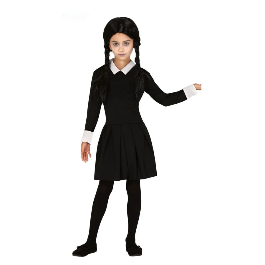 Robe De Mercredi Addams Pour Enfant 3 Robe De Mercredi Addams Pour Enfant