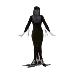 Robe De Morticia Addams Avec Perruque, Pour Femme 8 Robe De Morticia Addams Avec Perruque, Pour Femme -Boutique De Carnaval D'Halloween Robe de morticia addams avec perruque pour femme 57089
