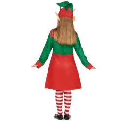 Robe De Petite Elfe De Noel 7 Robe De Petite Elfe De Noel -Boutique De Carnaval D'Halloween Robe de petite elfe de noel 56064