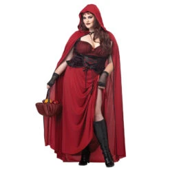 Robe échancrée Du Petit Chaperon Rouge Pour Femme
