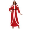Robe Longue De Mère Noël 1 Robe Longue De Mère Noël -Boutique De Carnaval D'Halloween Robe longue de mere noel