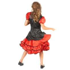 Robe Rouge De Cancan Pour Enfant 8 Robe Rouge De Cancan Pour Enfant -Boutique De Carnaval D'Halloween Robe rouge de cancan pour enfant 34192