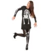 Robe Squelette Avec Manches Longues -Boutique De Carnaval D'Halloween Robe squelette avec manches longues