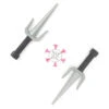 Saïs Et étoile De Ninja En Plastique