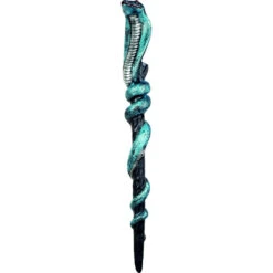 Sceptre Serpent Enroulé, 64cm -Boutique De Carnaval D'Halloween Sceptre serpent enroule 64cm 23578