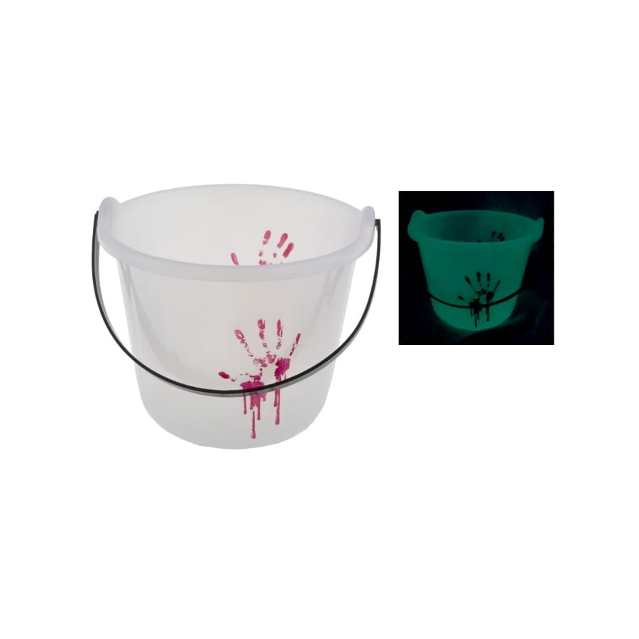 Seau Phosphorescent Avec Traces De Sang 3 Seau Phosphorescent Avec Traces De Sang