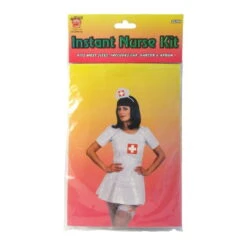 Set D'infirmière Sexy Blanc Et Rouge 5 Set D'infirmière Sexy Blanc Et Rouge -Boutique De Carnaval D'Halloween Set d infirmiere sexy blanc et rouge 686