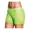 Short Vert Fluo Recouvert De Sequins -Boutique De Carnaval D'Halloween Short vert fluo recouvert de sequins