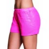 Shorty Fluo Rose Recouvert De Sequins 2 Shorty Fluo Rose Recouvert De Sequins -Boutique De Carnaval D'Halloween Shorty fluo rose recouvert de sequins