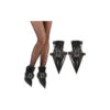 Sur-chaussures De Sorcière Noires En Pointe