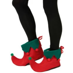 Tenue D'elfe De Noël Pour Homme 13 Tenue D'elfe De Noël Pour Homme -Boutique De Carnaval D'Halloween Sur chaussures rouge et vert d elfe 2