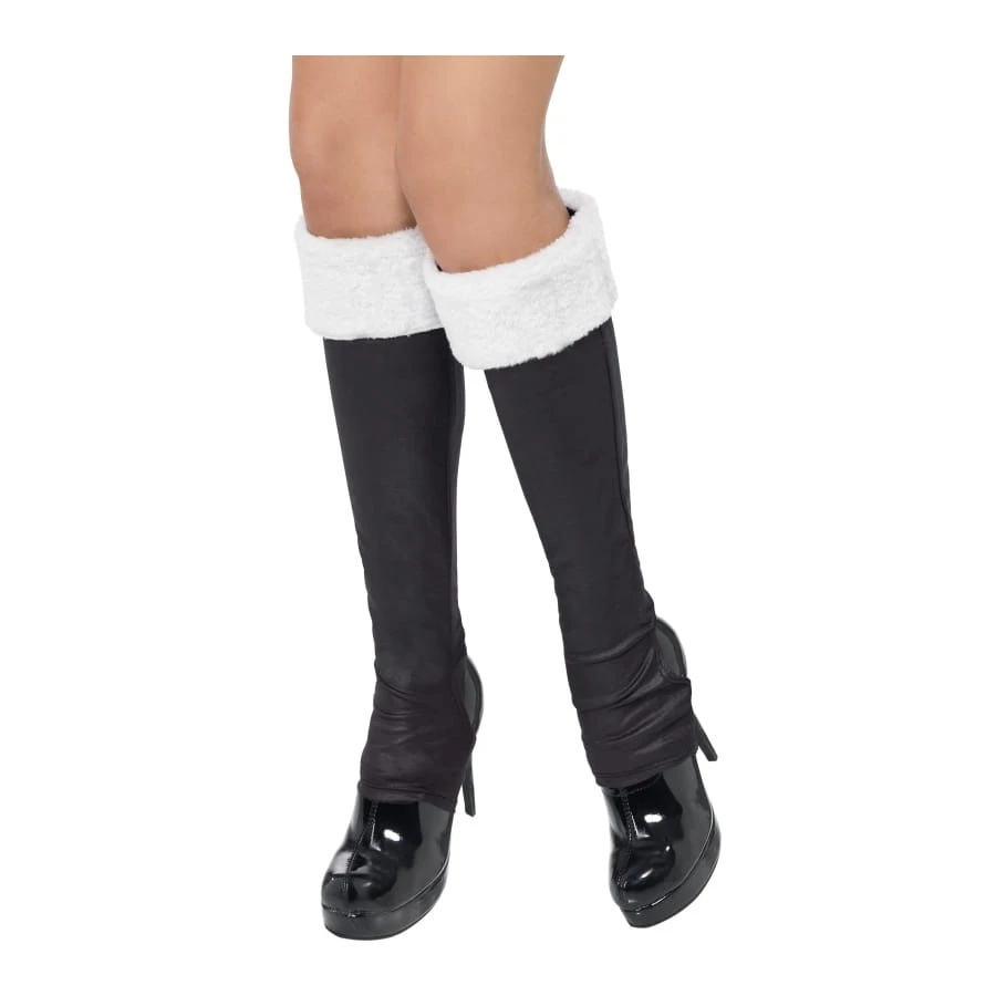 Surbotte Fourrure Noire Et Blanche 3 Surbotte Fourrure Noire Et Blanche