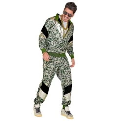 Survêtement Dollar Pour Adulte Type Années 80 10 Survêtement Dollar Pour Adulte Type Années 80 -Boutique De Carnaval D'Halloween Survetement dollar pour adulte type annees 80 68850